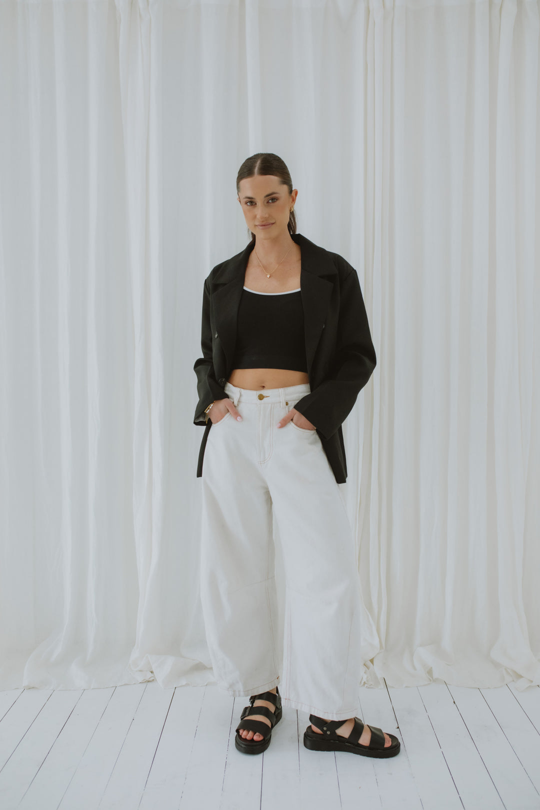 Bobbi Oversized Blazer Black