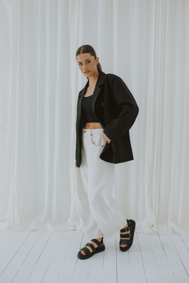 Bobbi Oversized Blazer Black