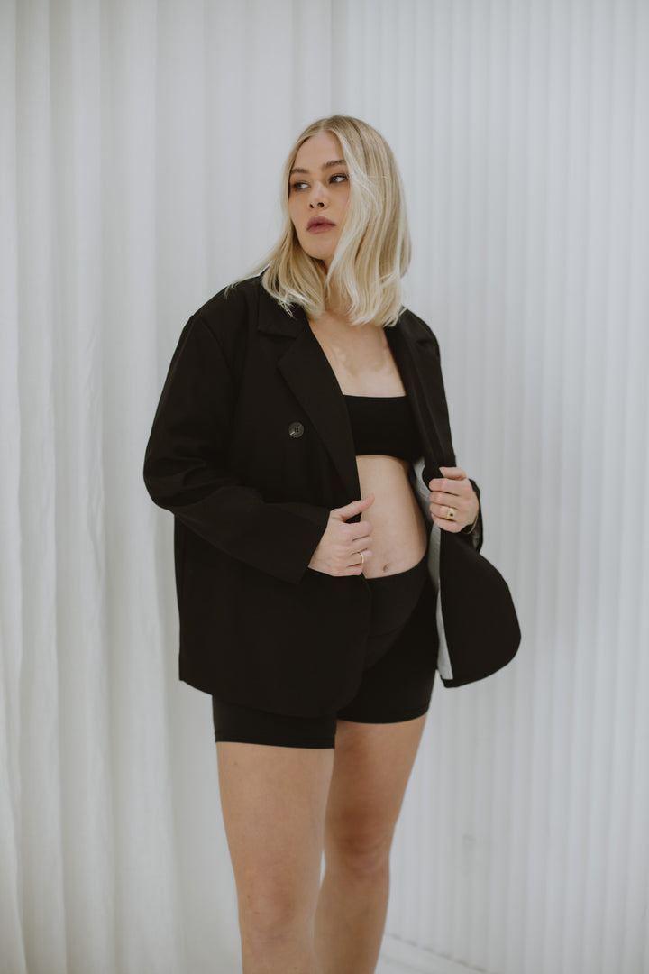 Bobbi Oversized Blazer Black